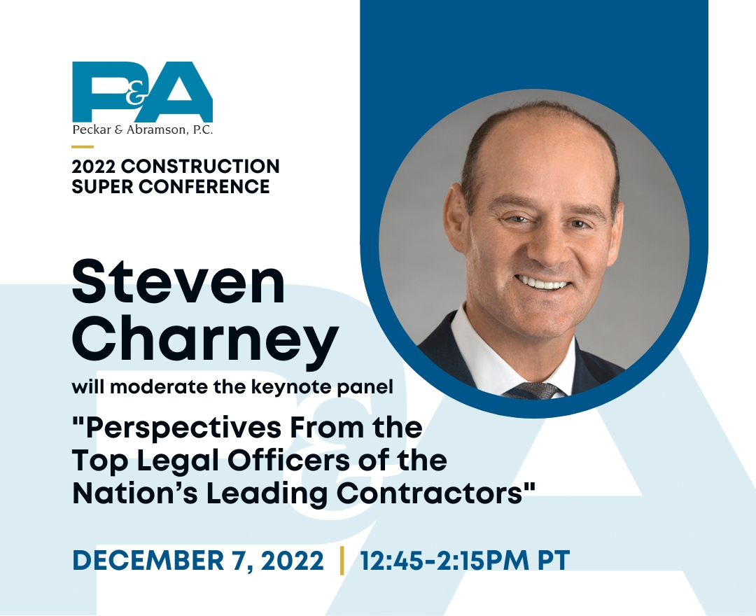 Luncheon Panel Keynote Construction Super Conference